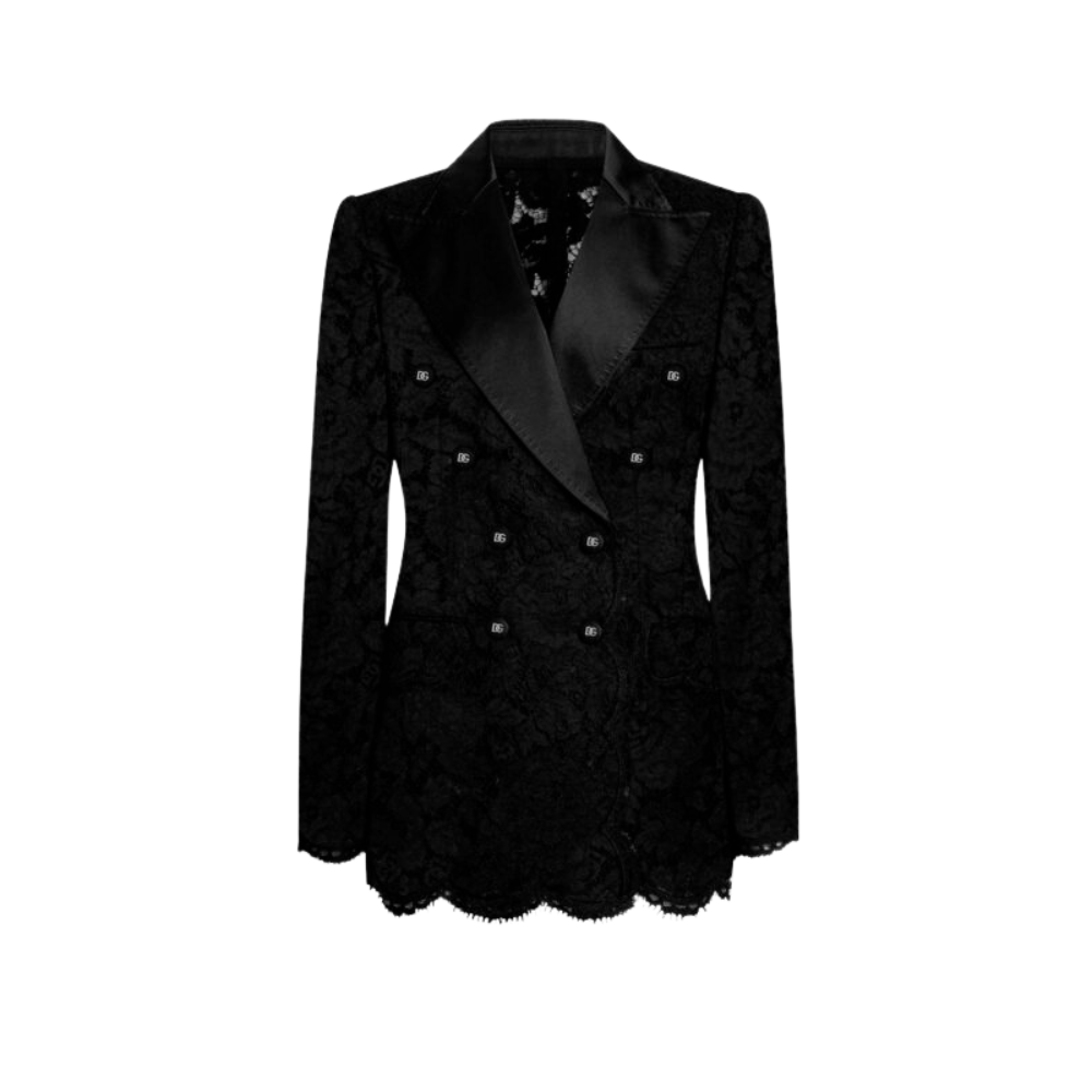 Sans titre (1000 x 1000 px) - 2026-08-16T234735.388 DOLCE & GABBANA robe en dentelle femme noire – Image 1
