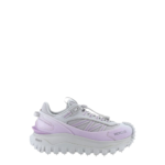 MONCLER baskets en nylon femme violettes