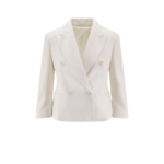 MAX MARA blazer en laine femme blanc