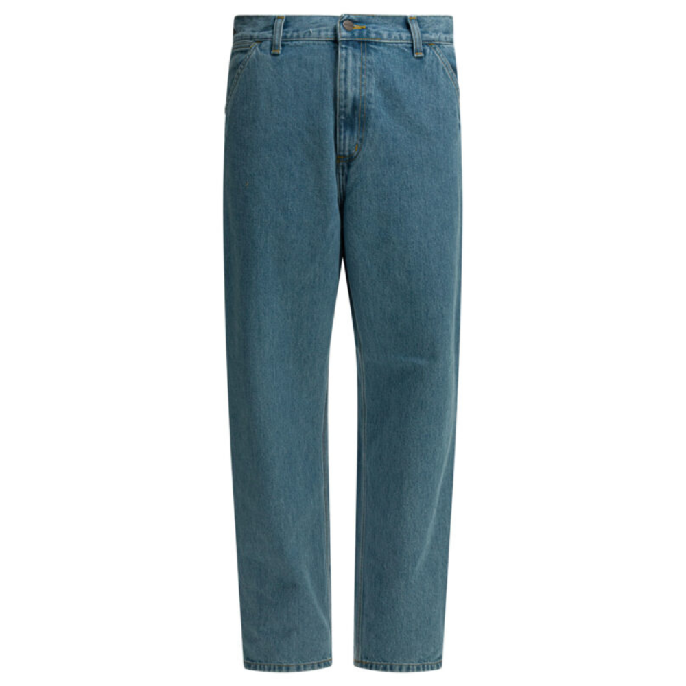 Sans titre (1000 x 1000 px) (74) Carhartt wip jean homme bleu single knee en coton – Image 1