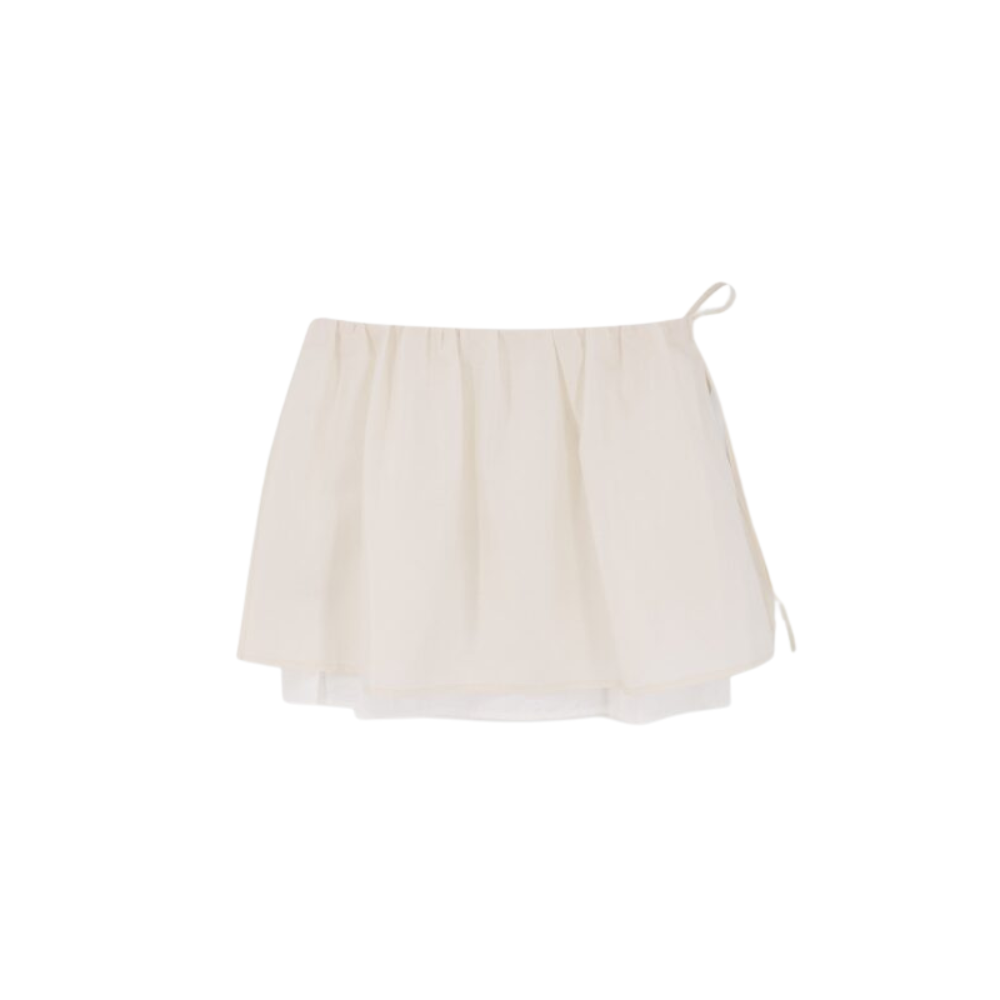 Sans titre (1000 x 1000 px) (77) Dunst jupe femme blanche en polyester – Image 1