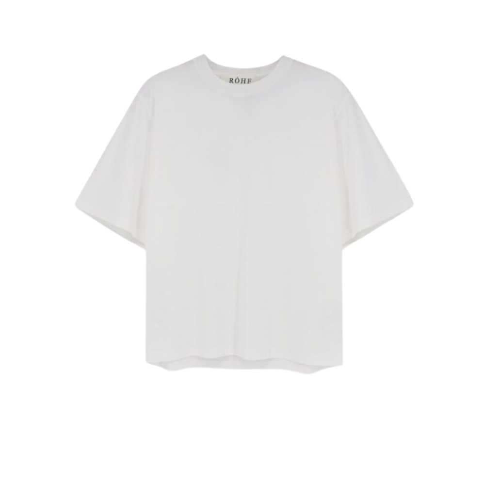 Sans titre (1000 x 1000 px) (78) ROHÉ t-shirt en coton femme blanc – Image 1
