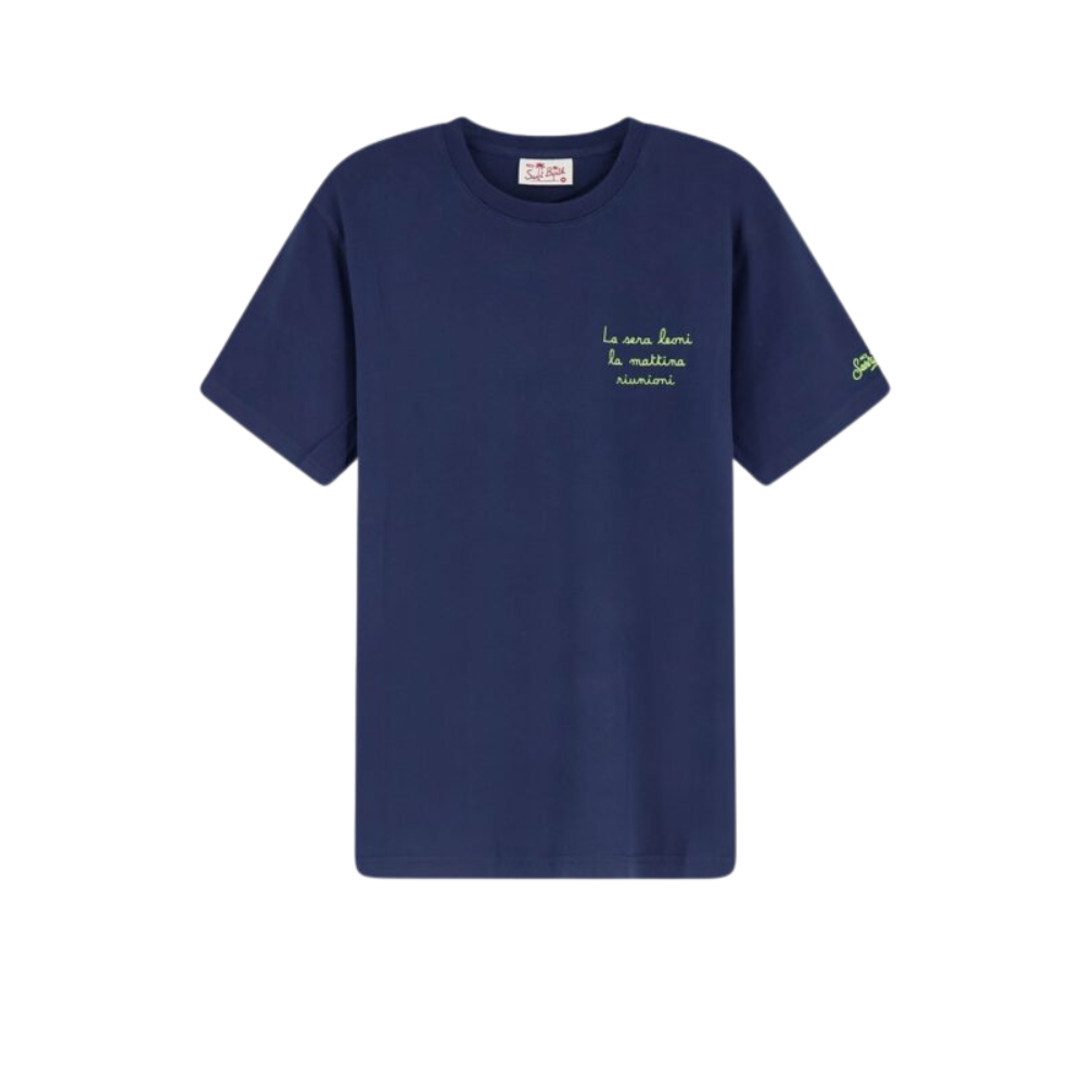 Sans titre (1000 x 1000 px) (79) MC2 SAINT BARTH t-shirt en coton homme bleu – Image 1