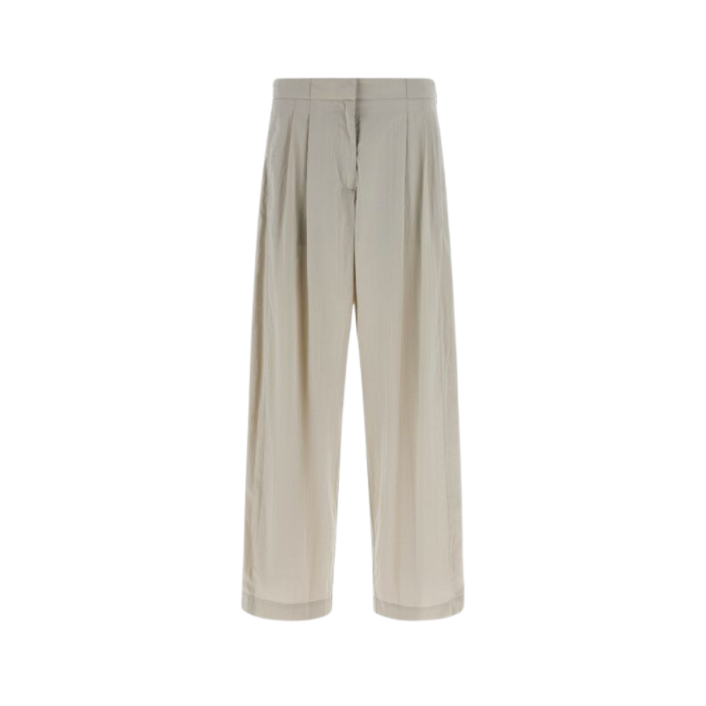 Sans titre (1000 x 1000 px) (79) THE ROW pantalon en soie et nylon femme gris – Image 1