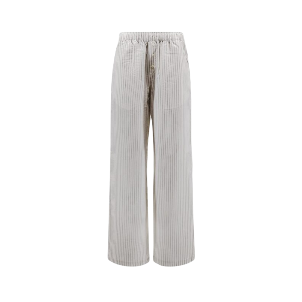 Sans titre (1000 x 1000 px) (81) ROHÉ pantalon en soie femme blanc – Image 1