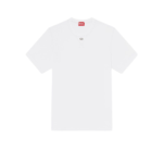 DIESEL t-shirt en coton homme blanc