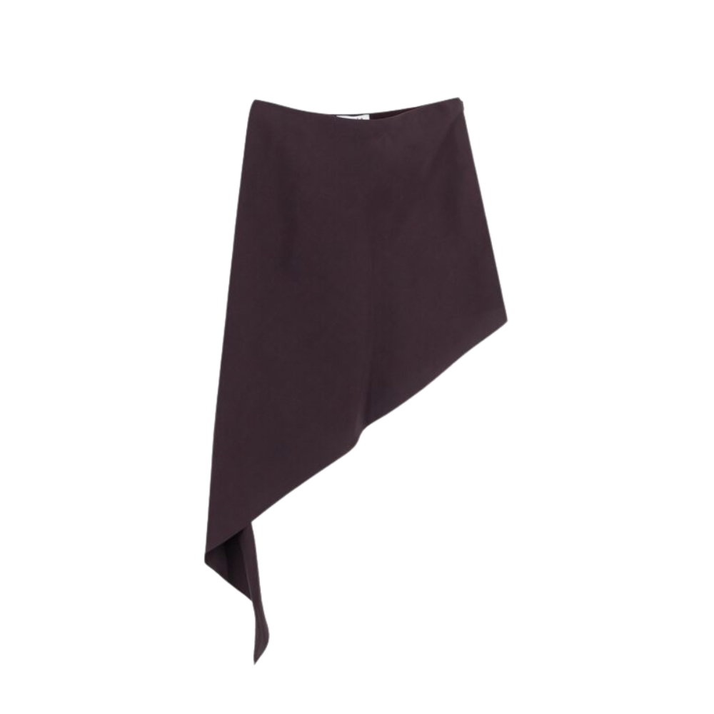 Sans titre (1000 x 1000 px) (82) ALAIA jupe en papier et viscose femme violette – Image 1