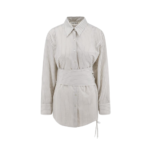ROHÉ chemise en soie femme grise