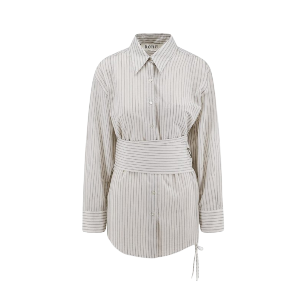 Sans titre (1000 x 1000 px) (82) ROHÉ chemise en soie femme grise – Image 1