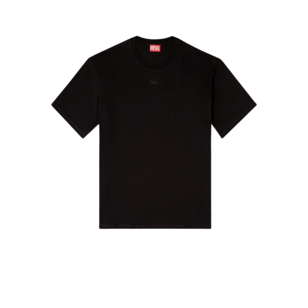 Sans titre (1000 x 1000 px) (83) DIESEL t-shirt en coton homme noir – Image 1