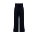 THE ROW pantalon en laine femme bleu