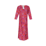 MAX MARA robe en coton femme rouge