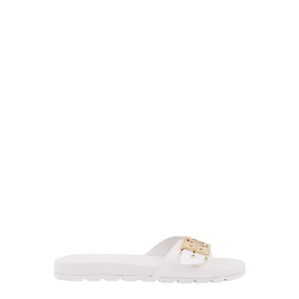 Sans titre (1000 x 1000 px) (83) Tory Burch sandales femme blanches en similicuir – Image 1