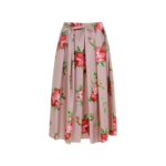 DOLCE & GABBANA jupe en coton femme rose