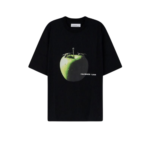 OAMC PEACEMAKER t-shirt à imprimé pomme homme noir