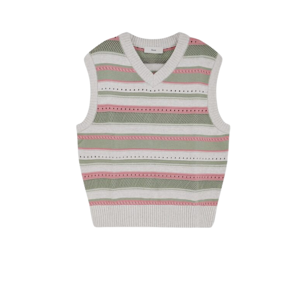 Sans titre (1000 x 1000 px) (86) DUNST pull sans manches homme rose – Image 1