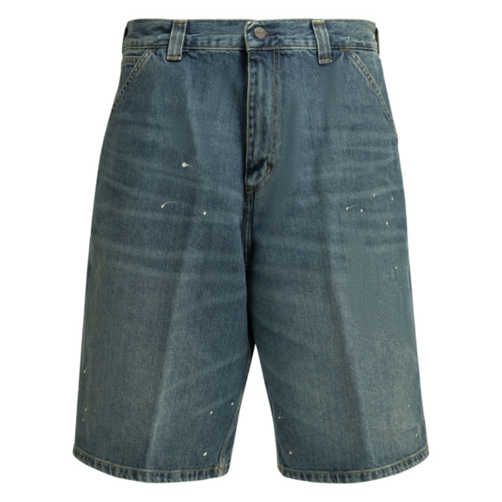 Sans titre (1000 x 1000 px) (86) carhartt wip short homme bleu og single knee – Image 1