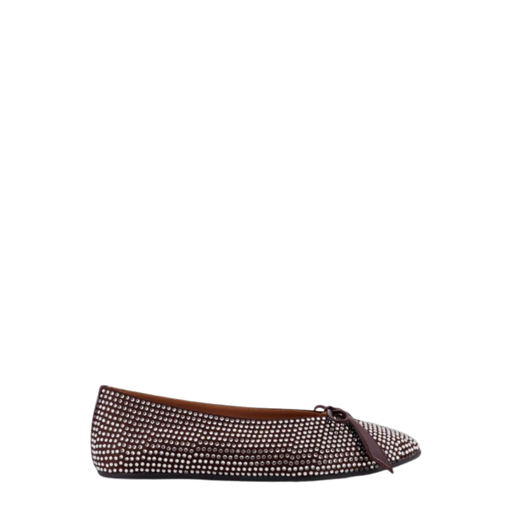 Sans titre (1000 x 1000 px) (87) THE ATTICO ballerines femme marron – Image 1