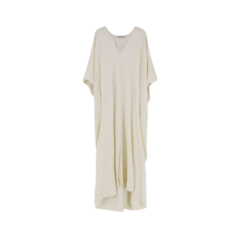 Sans titre (1000 x 1000 px) (87) ALBERTA FERRETTI robe longue en viscose femme beige – Image 1