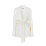 FENDI blazer en soie femme blanc