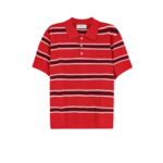 DUNST polo en coton femme rouge
