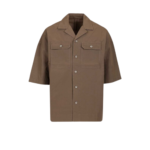 DRKSHDW chemise en coton homme marron