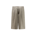 WOODBIRD bermuda en viscose homme beige