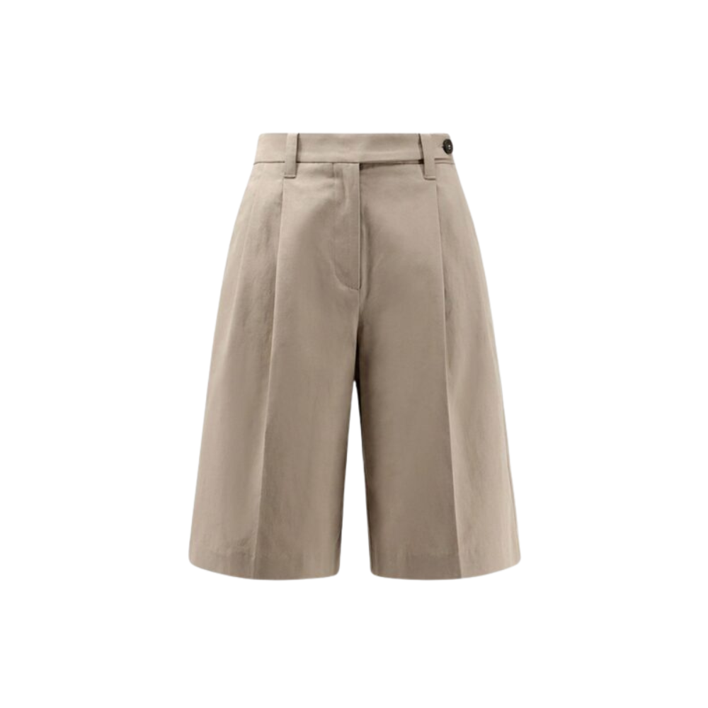 Sans titre (1000 x 1000 px) (91) BRUNELLO CUCINELLI short femme beige – Image 1