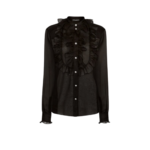 DOLCE & GABBANA chemise en soie femme noire