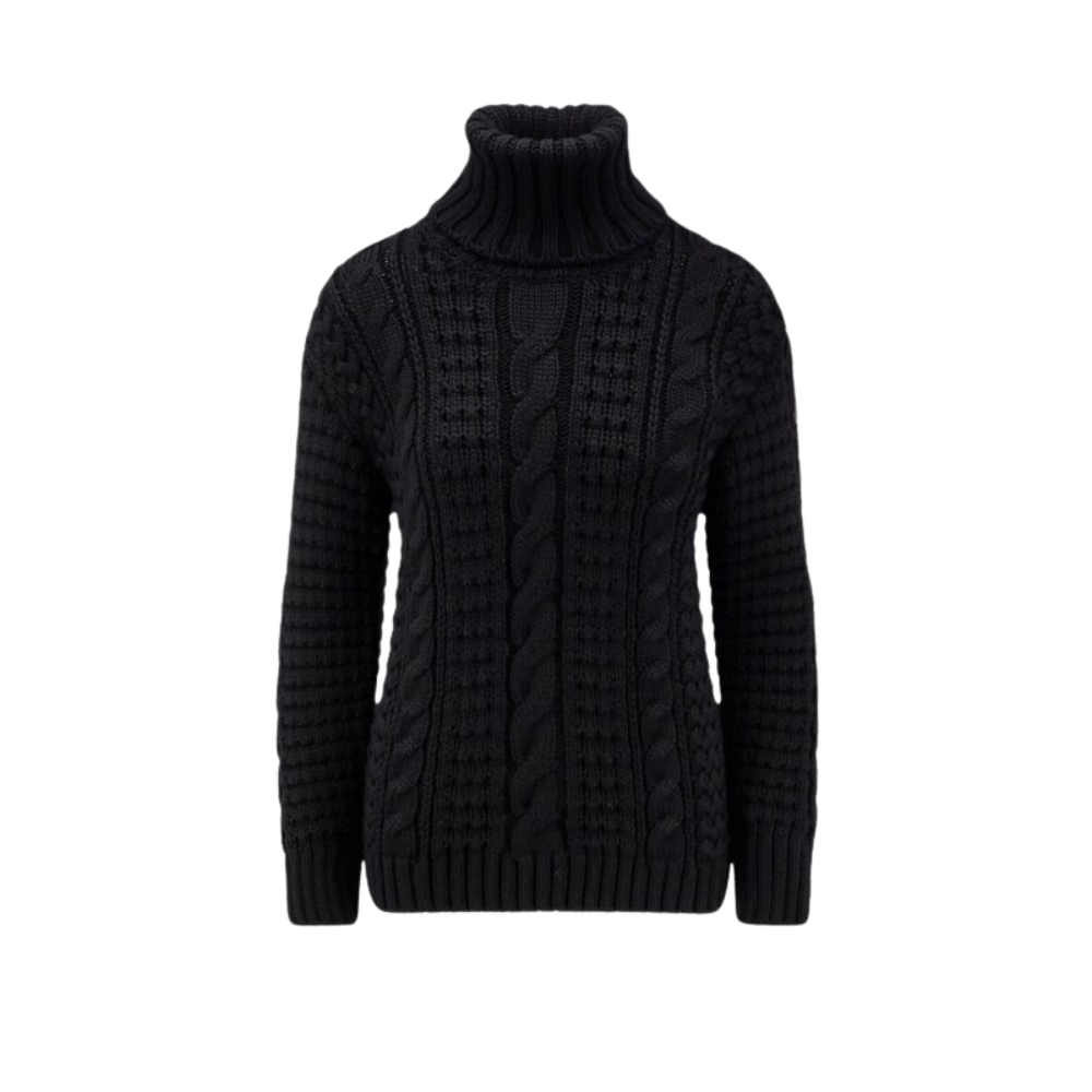 Sans titre (1000 x 1000 px) (92) Moncler Genius sweat-shirt femme noir en viscose – Image 1