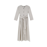 MAX MARA S robe en coton femme blanc