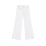 DIESEL pantalon en coton femme blanc