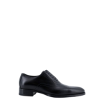 GUCCI chaussures à lacets en cuir homme noires