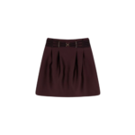 ELISABETTA FRANCHI mini-jupe femme marron