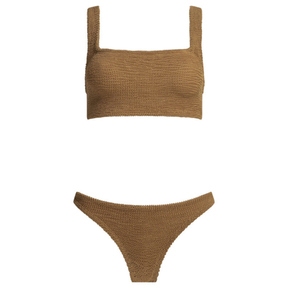 Design sans titre (18) hunza g maillot de bain femme marron – Image 1