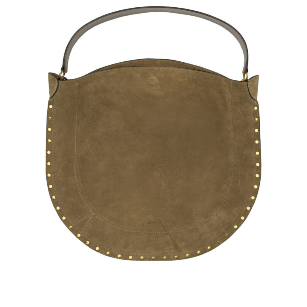 Design sans titre (21) ISABEL MARANT sac porté épaule marron en cuir – Image 1