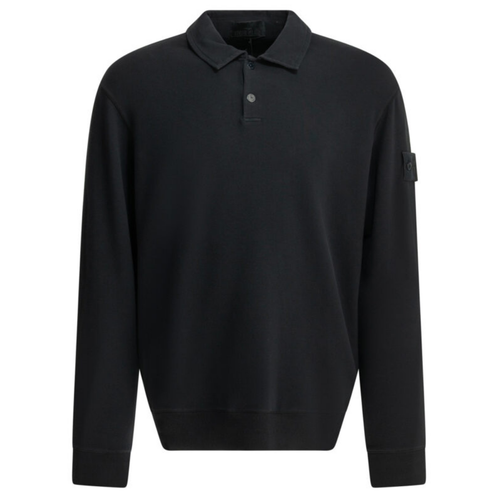Design sans titre (28) Stone Island sweat-shirt polo homme bleu – Image 1
