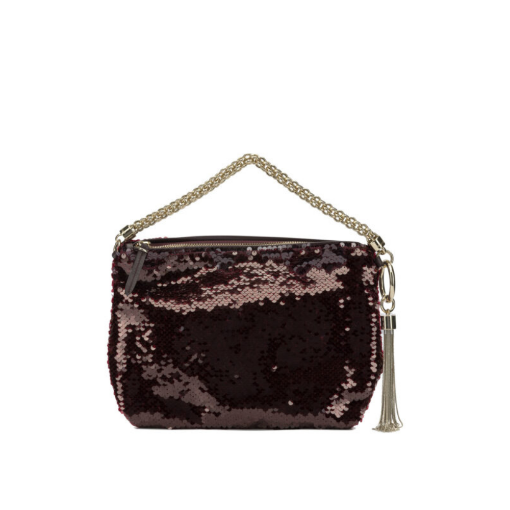 Design sans titre (52) JIMMY CHOO sac à main femme bordeaux – Image 1