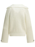 BRUNELLO CUCINELLI pull en coton femme blanc – Image 2