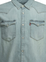 LEVI'S chemise en coton homme bleu clair – Image 3