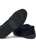 BRUNELLO CUCINELLI baskets en daim homme bleues – Image 2