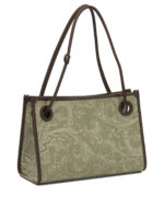 ETRO sac à épaule moyen en coton femme vert – Image 2