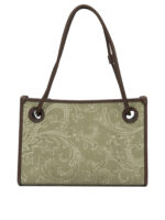 ETRO sac à épaule moyen en coton femme vert – Image 3