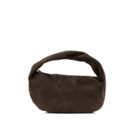 KHAITE sac à main medium en cuir femme marron