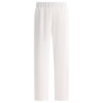 F.IT pantalon large en polyester femme blanc