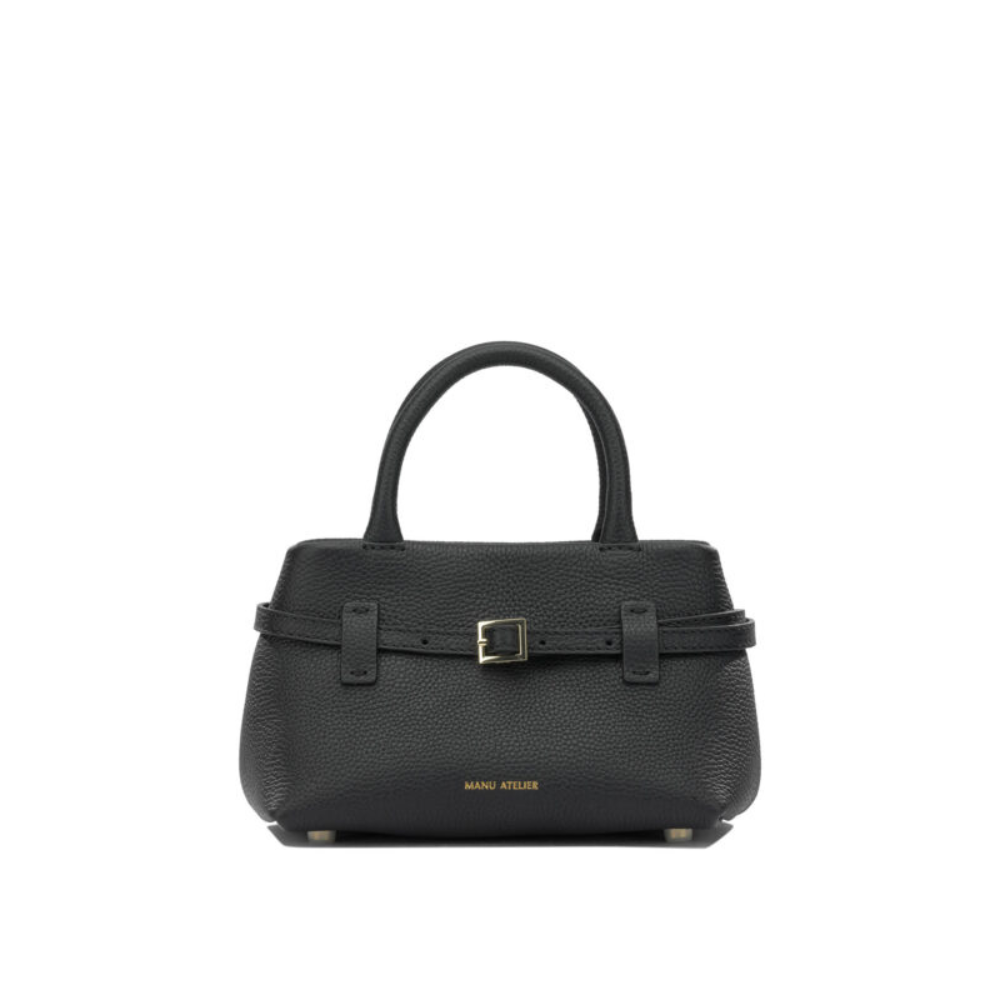 Sans titre (1000 x 1000 px) - 2026-06-22T193534.385 MANU ATELIER sac à main petit modèle en cuir femme noir – Image 1
