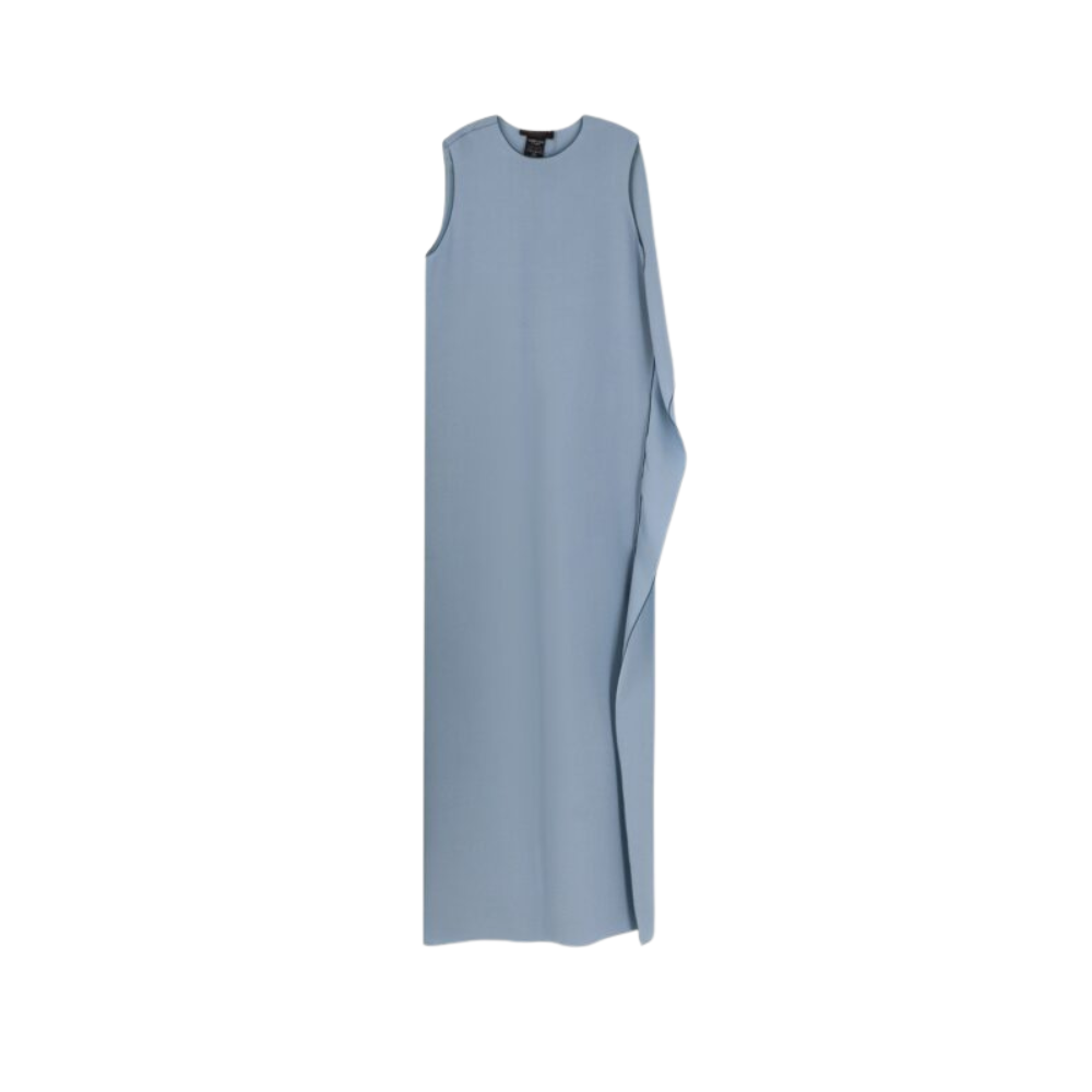 Sans titre (1000 x 1000 px) - 2026-06-27T213428.877 MAX MARA robe "Odessa" en soie pour femme bleue – Image 1