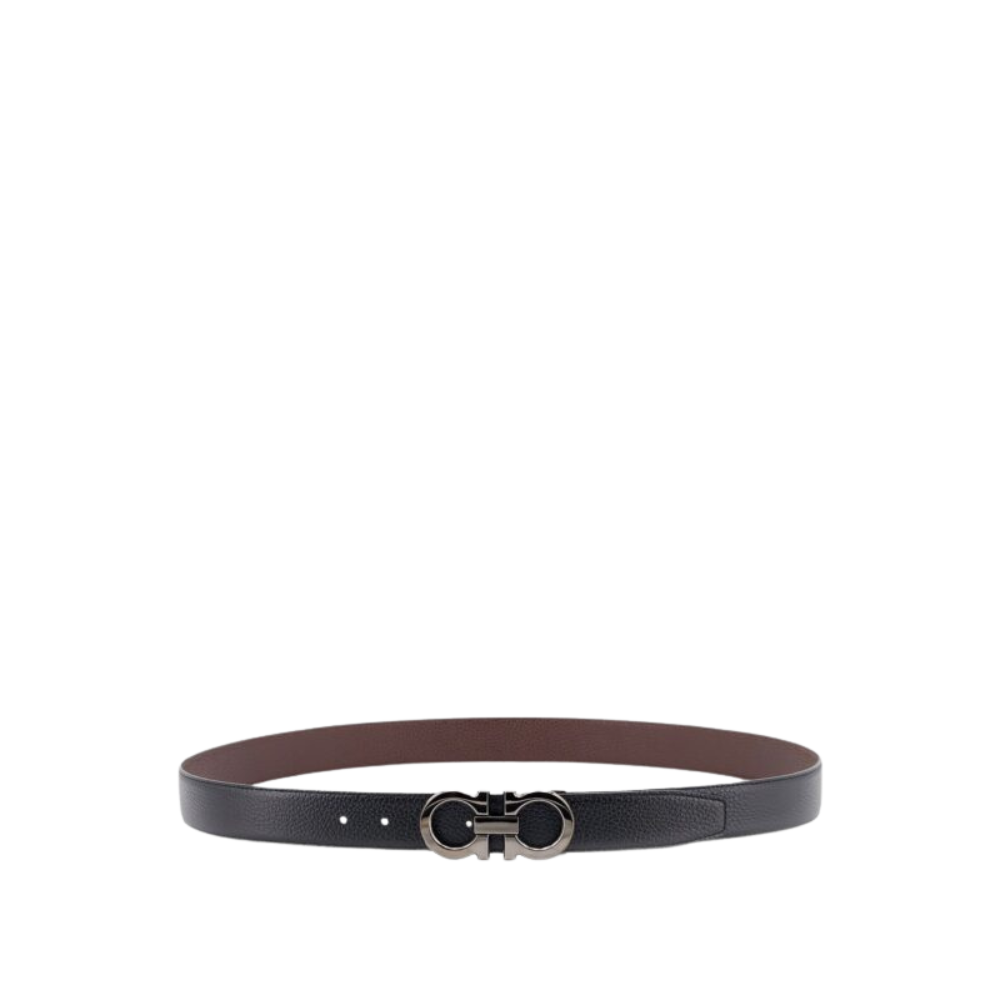 Sans titre (1000 x 1000 px) - 2026-06-27T213940.661 FERRAGAMO ceinture réversible en cuir homme noire – Image 1