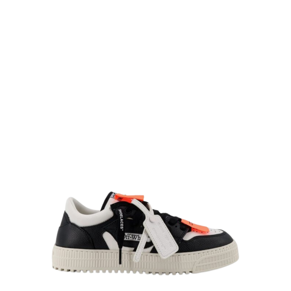 Sans titre (1000 x 1000 px) - 2026-07-19T194609.914 OFF WHITE sneakers en cuir homme noires – Image 1