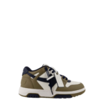 OFF WHITE sneakers en cuir homme vertes